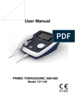 User Manual: Primo Therasonic 360/460