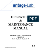 176 - Manual Advantage Lab AL02-01 & AL02-05 & AL02-07 Rev00