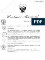 RM597-2006-MINSA - NT 022 Gestion de Historia Clinica v2.0