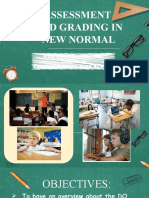 Assessment and Grading in New Normal: Mrs. Juvy M. Berdugo Teacher II Culasi National High School