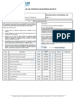 Ficha de EPI - Técnico de Segurança Do Trabalho