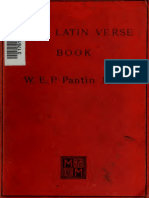 Pantin Latin Verse