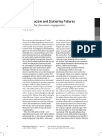 Performance Research Volume 17 Issue 1 2012 [Doi 10.1080%2F13528165.2012.651861] Dolan, Jill -- Casual Racism and Stuttering Failures- An Ethics for Classroom Engagement