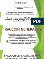 Fraccion Generatriz 8a - 8b 15-4