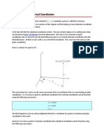 CalcIII CylindricalCoords