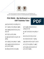 FOX-RAIN-–-My-Girlfriend-is-a-Gumiho-OST-Kalimba-Tabs