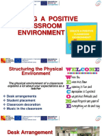 Creating Positive Clasroom Environment