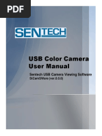 USB Color Camera User's Manual StCamSWare Ver 8