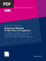 [Schriftenreihe der HHL – Leipzig Graduate School of Management] Regina Neubauer - Business Models in the Area of Logistics_ In Search of Hidden Champions, their Business Principles and Common Industrymisperception