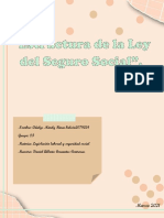 "Estructura de La Ley Del Seguro Social".