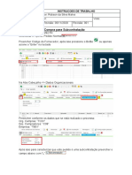 IT - ME21N - Criar Pedido de Subcontratação