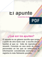 El Apunte