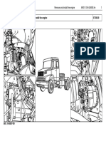 Remove and install heavy vehicle engine