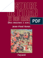 Jean-Paul Roux - Histoire de L'iran Et Des Iraniens - Des Origines À Nos Jours-Fayard (2013)