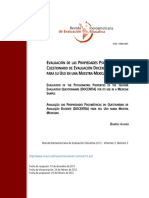 Acosta, B. (2012). Evaluación de las propiedades psicométricas del Cuestionario de evaluación Docente (DOCENTIA) para su uso en una muestra mexicana. Revista Iberoamericana de Evaluación Educativa, 5(2),