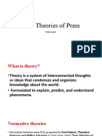 Four Theories of Press