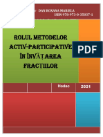 Rolul Metodelor Activ-Participative În Învățarea Fracțiilor 