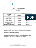 Mineracaoaurora Preco m3