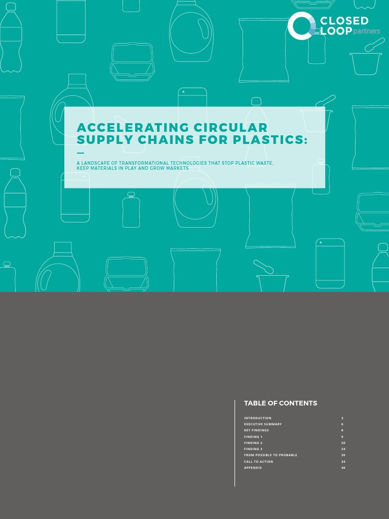 CLP Circular Supply Chains For Plastics | PDF | Recycling | Plastic