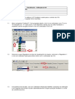 Procedimento - Calibração Da VSV Dos TGs