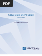 Download SpaceClaim2007UsersGuide by Mie Dts SN52040290 doc pdf