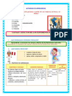 DIA 2 SESION DE APRENDIZAJE Causas y Efectos de Los Fenómenos Naturales.