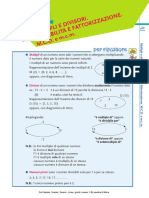 Esercizi Matematica Multipli e Divisori