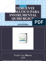 Detergente Enzimático para Instrumental Quirúrgico