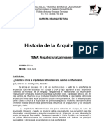 Historia de La Arquitectura