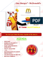 Mcdonalds Retailing Strategy