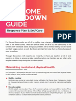 The Home Lockdown Guide: Response Plan & Self Care