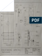 Sheet PRACTICE-II (AP2272) : Curtain Walll DE Tails of Construction