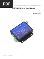 USR TCP232 410s User Manual