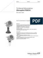 Technical Information Micropilot FMR50