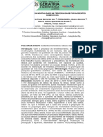 A Prevalência Da Mortalidade Na Terceira Idade Por Acidentes Domésticos