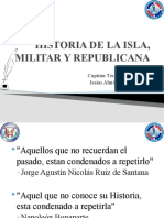 Historia militar y republicana de la isla