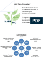 What Is Biomathematics