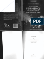 Luciano Fabbri - Apuntes sobre feminismos y construcción de poder popular