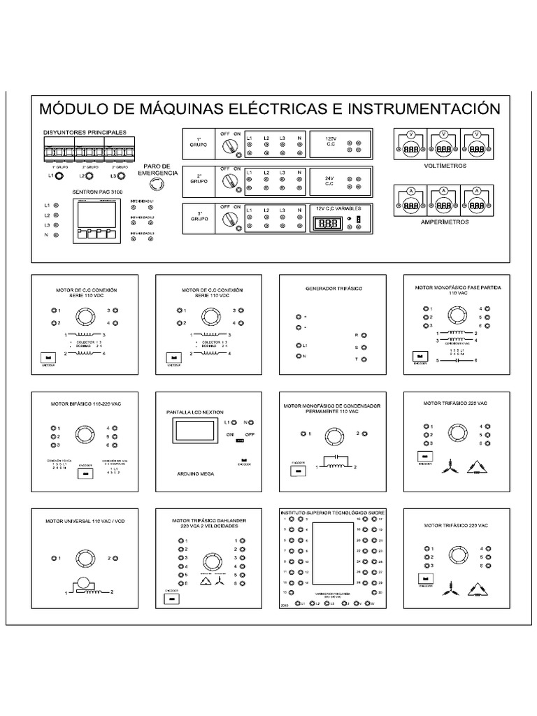 Módulos Instalaciones Eléctricas II - Grupo#2 Model | PDF