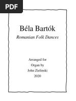 Béla Bartók: Romanian Folk Dances