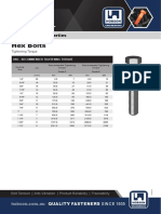 Htd Unc Unf Bolt Tightening Torque