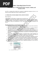 Module 1 Operating System Overview