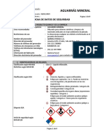 Hds Aguarras Mineral Passol