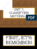 4 Classify Materials