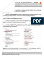 Programa de capacitação para operadores de RPAS