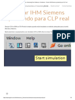 TagInfo Treinamentos e Manutenção de Softwares e Hardwares - Simular IHM Siemens Apontando para CLP Real