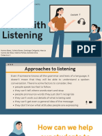 How To Work With Listening - Scrievener
