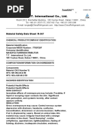 R134a Refrigerant Safety Data Sheet | PDF