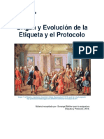 Unidad 1. Recurso 1. Origen y Evolución de La Etiqueta y El Protocolo