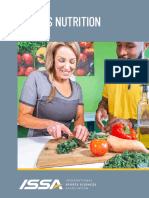 Main Book. ISSA Certified Nutritionist Certification Main Course Textbook Export